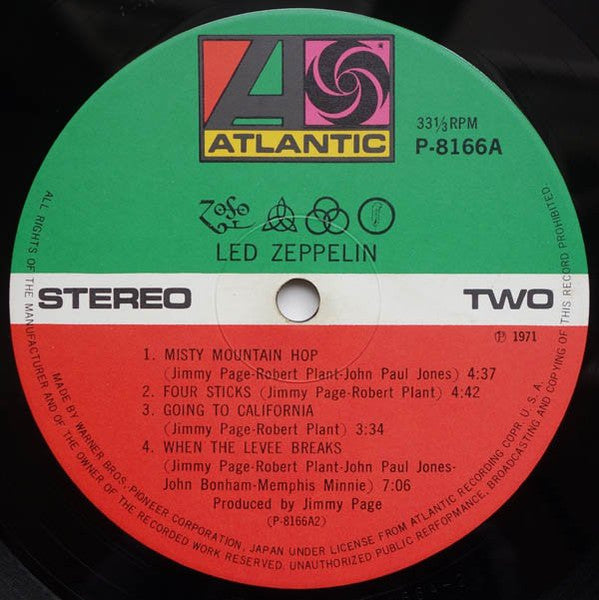 Untitled = レッド・ツェッペリン IV