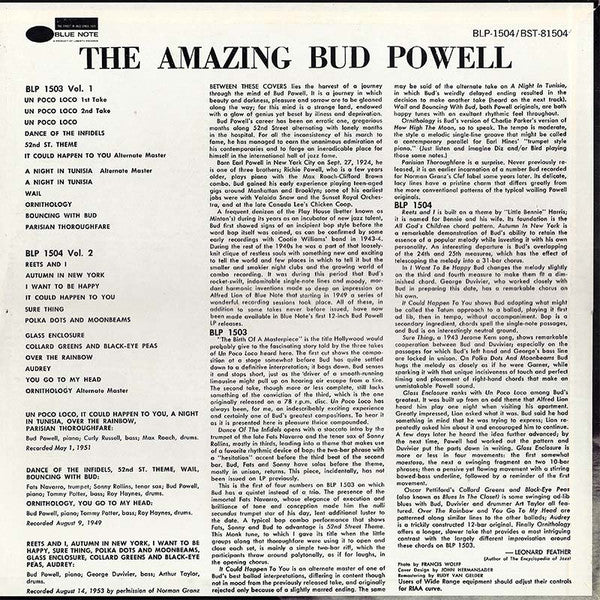 The Amazing Bud Powell (Volume 2)
