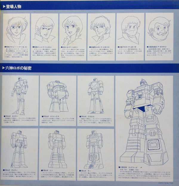 六神合体ゴッドマーズ 音楽集