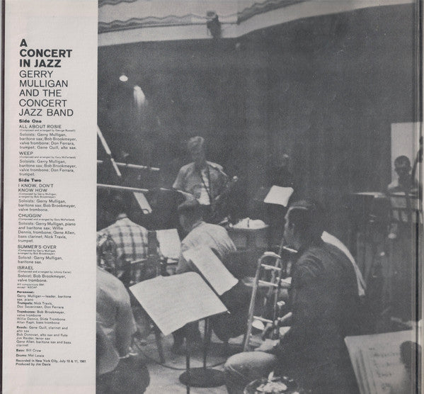 Gerry Mulligan Presents A Concert In Jazz