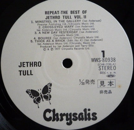 Repeat - The Best Of Jethro Tull - Vol. II