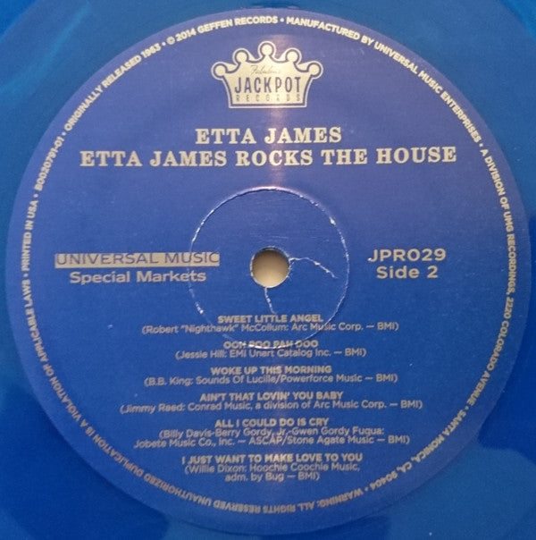 Etta James Rocks The House