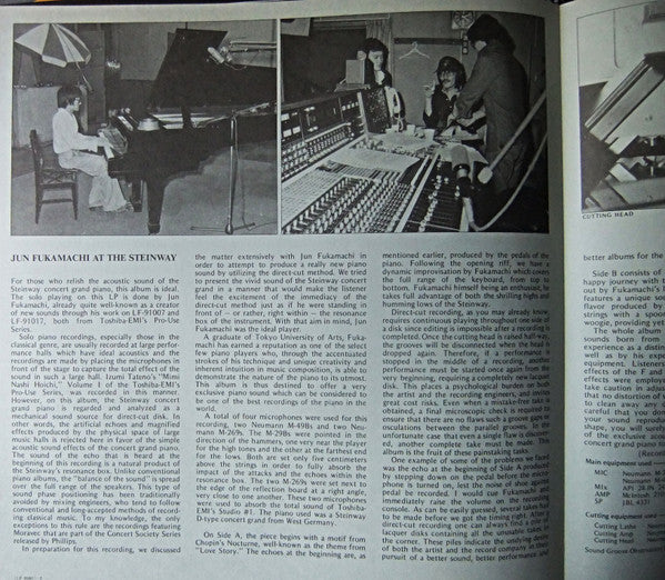 Jun Fukamachi At Steinway