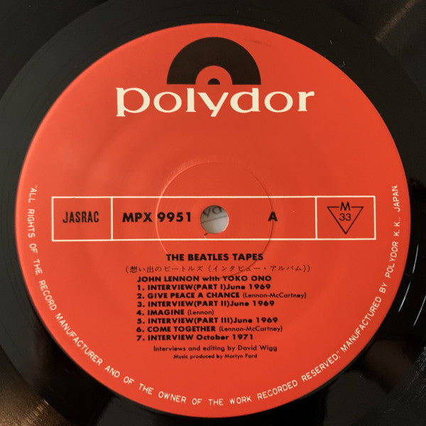 The Beatles Tapes From The David Wigg Interviews