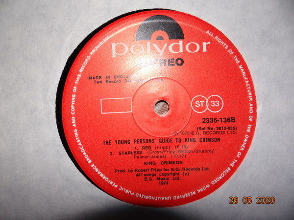 The Young Persons' Guide To King Crimson