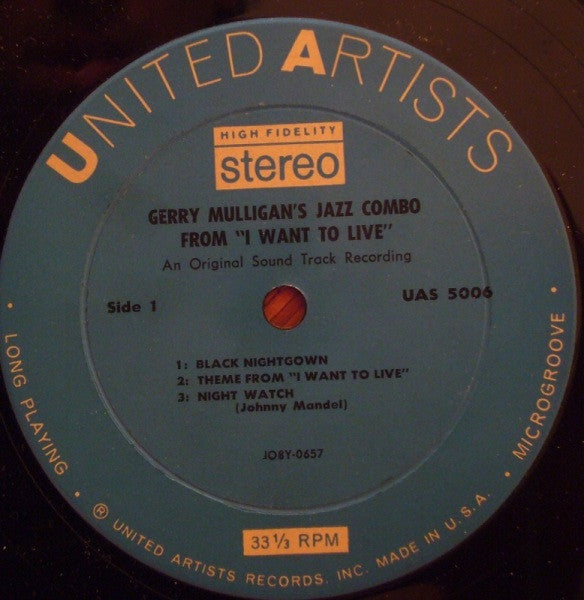 The Jazz Combo From "I Want To Live!"