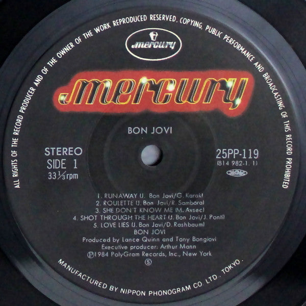 Bon Jovi = 夜明けのランナウェイ