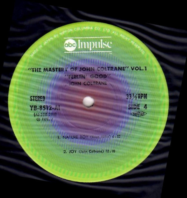 The Mastery Of John Coltrane / Vol. I Feelin' Good