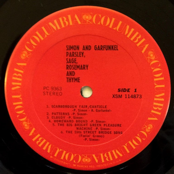 Parsley, Sage, Rosemary And Thyme