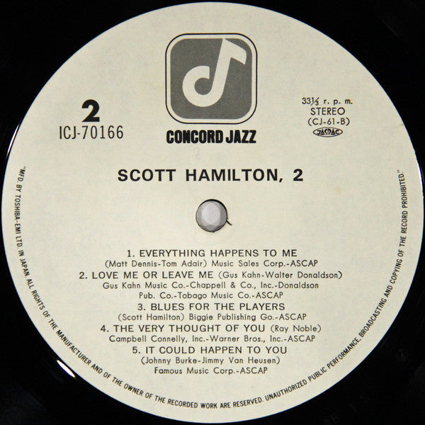 Scott Hamilton, 2