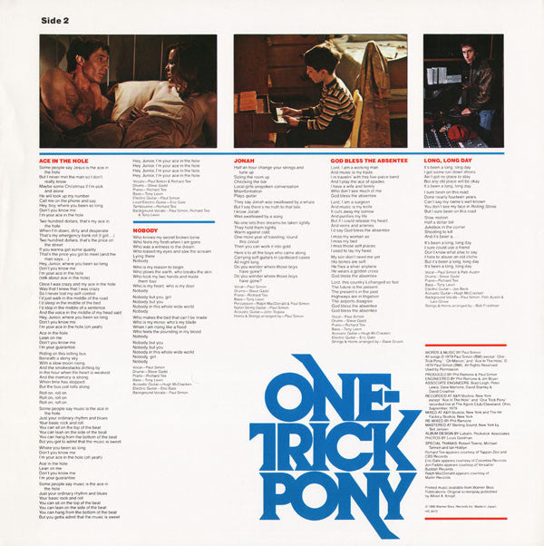 One-Trick Pony