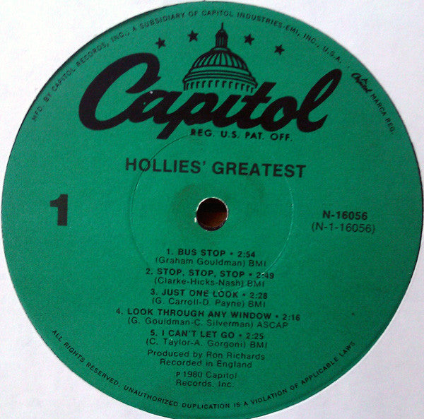 Hollies' Greatest