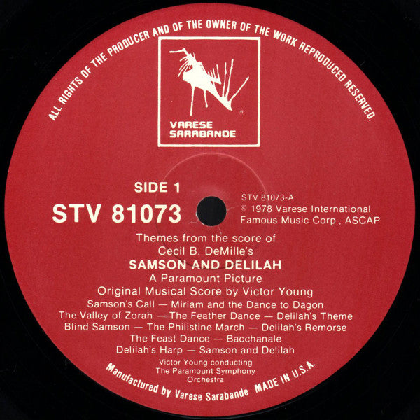 Samson And Delilah / The Quiet Man