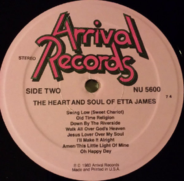 The Heart And Soul Of Etta James