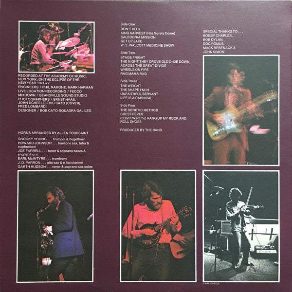 Rock Of Ages (The Band In Concert)