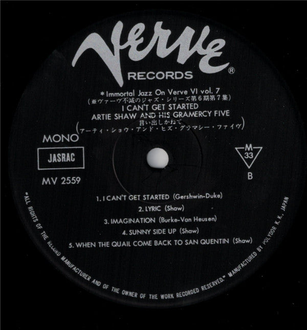 I Can't Get Started...