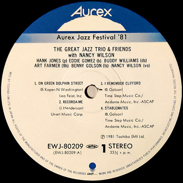 Aurex Jazz Festival '81
