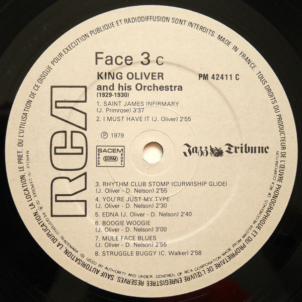 Jazz Tribune No.6: King Oliver And His Orchestra (1929-1930)