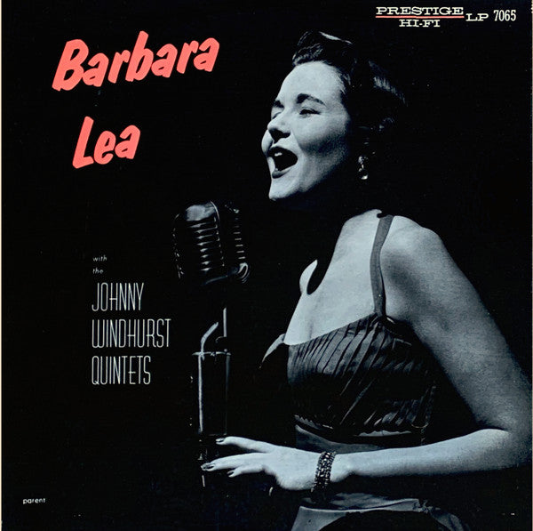 Barbara Lea With The Johnny Windhurst Quintets