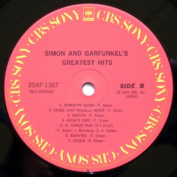 Simon And Garfunkel's Greatest Hits