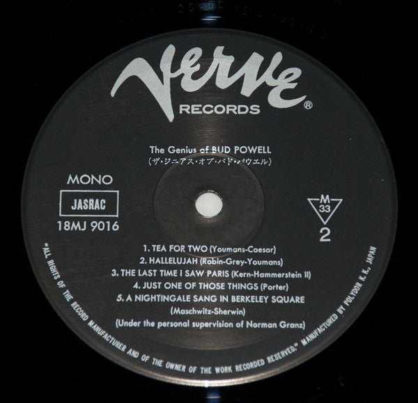 The Genius of Bud Powell