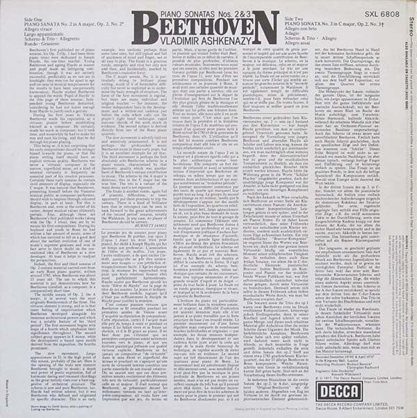 Piano Sonatas Nos. 2 & 3