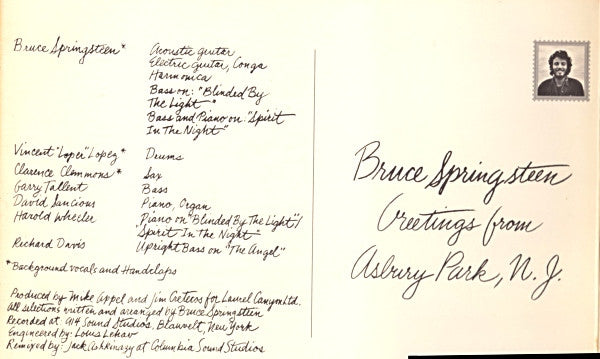 Greetings From Asbury Park, N.J.