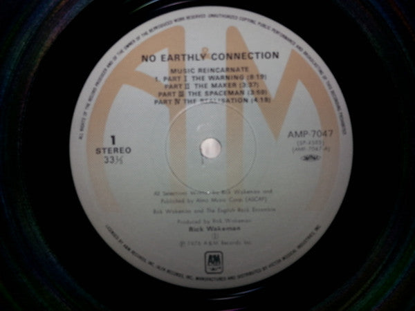 No Earthly Connection