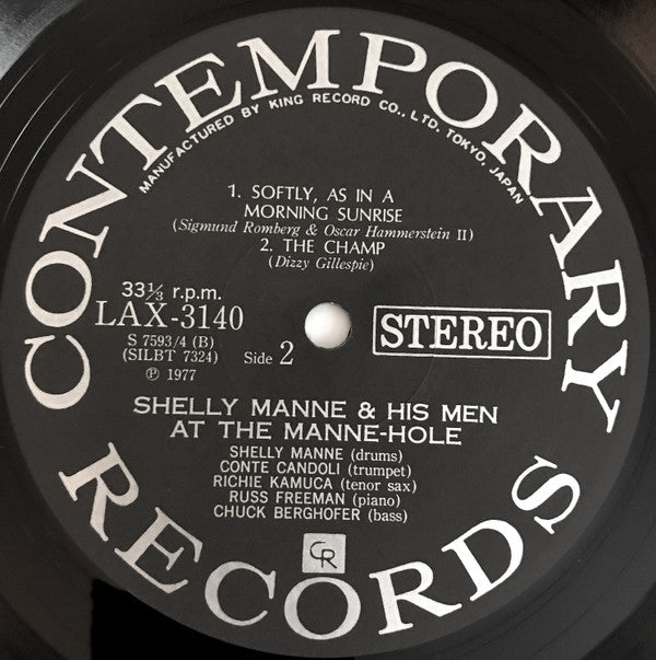 Live! Shelly Manne & His Men At The Manne Hole