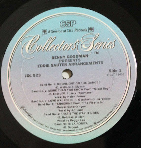 Benny Goodman Presents Eddie Sauter Arrangements