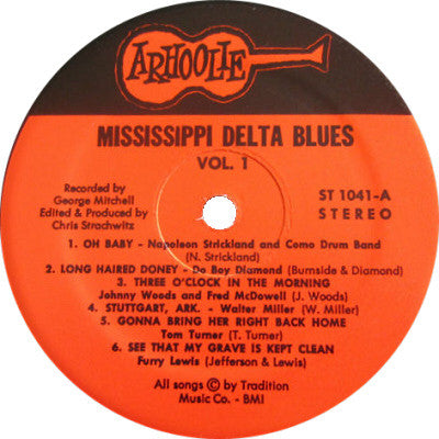 Mississippi Delta Blues Vol. 1