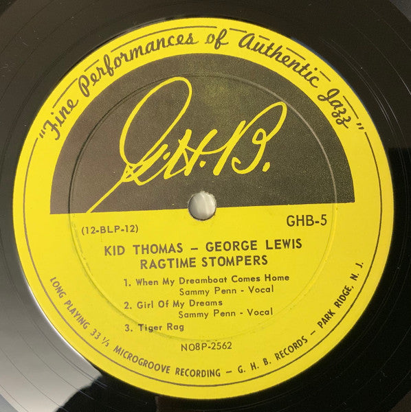 Kid Thomas - George Lewis Ragtime Stompers