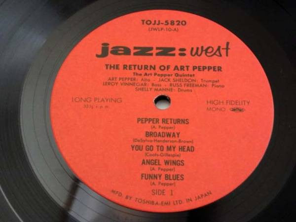The Return Of Art Pepper