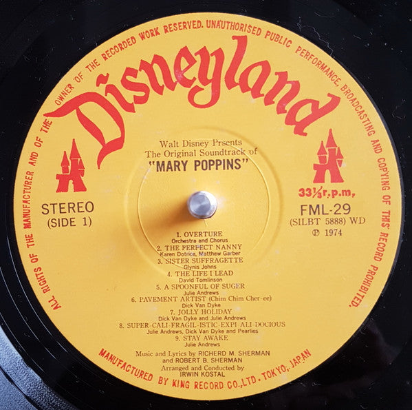 Walt Disney's Mary Poppins (Original Cast Soundtrack)