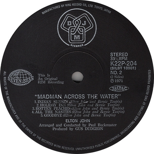 Madman Across The Water