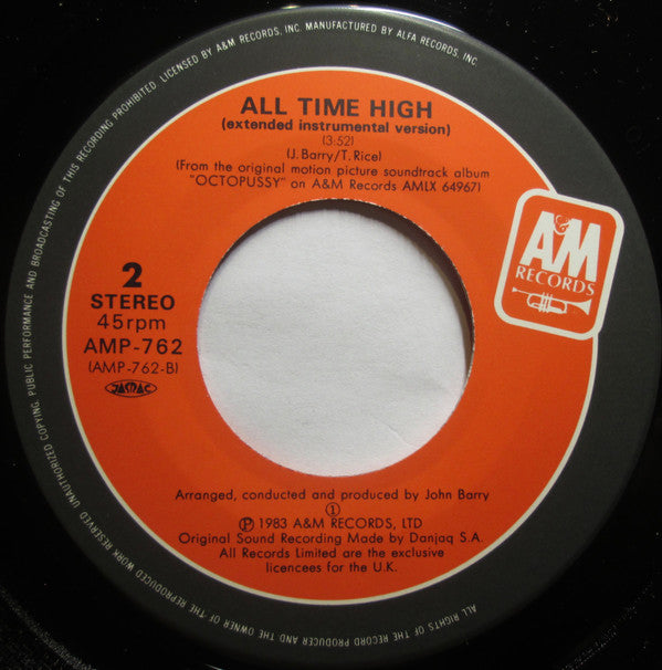 All Time High (The Theme Song From Octopussy)