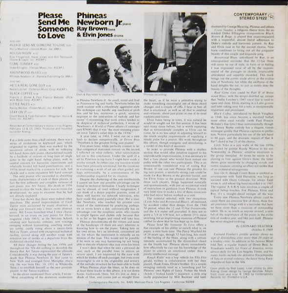 Please Send Me Someone To Love