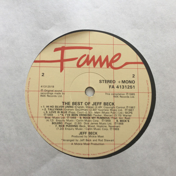 The Best Of Jeff Beck (1967-69)