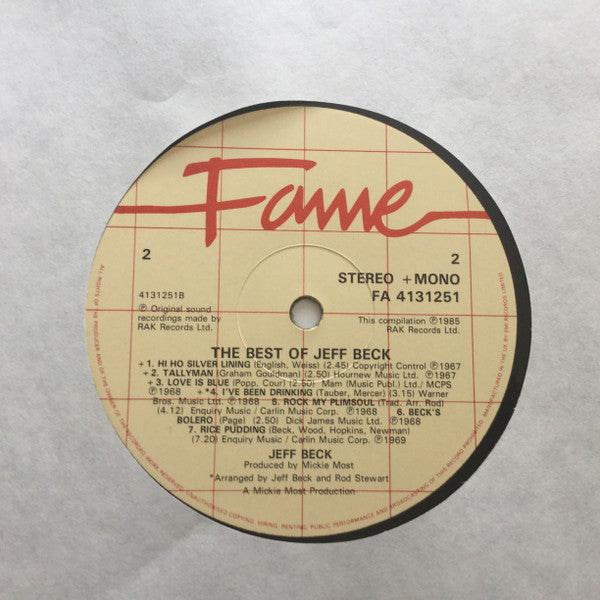 The Best Of Jeff Beck (1967-69)