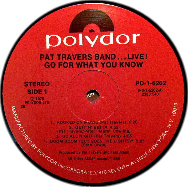 ...Live! Go For What You Know