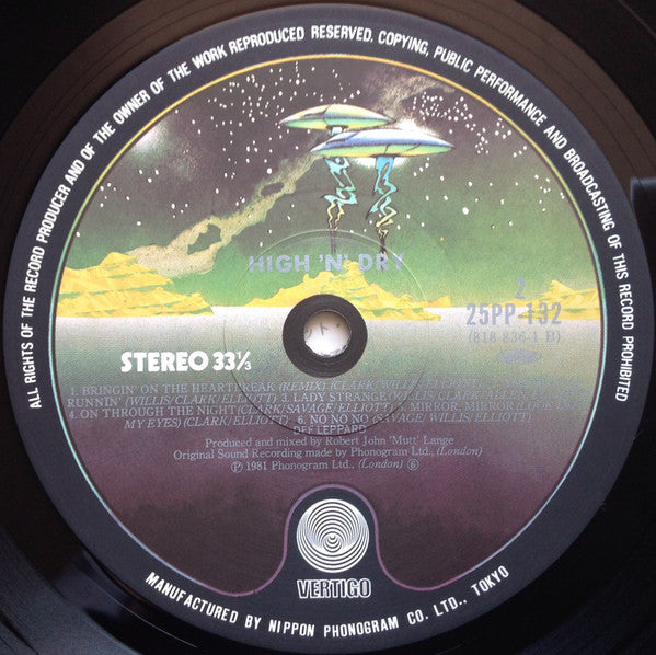 High 'N' Dry = ハイ&ドライ