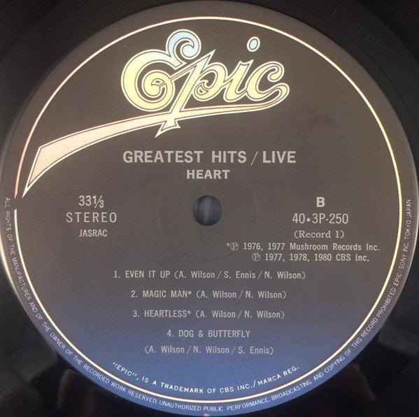 Greatest Hits / Live