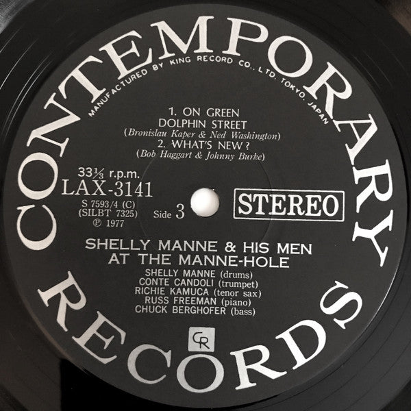 Live! Shelly Manne & His Men At The Manne Hole