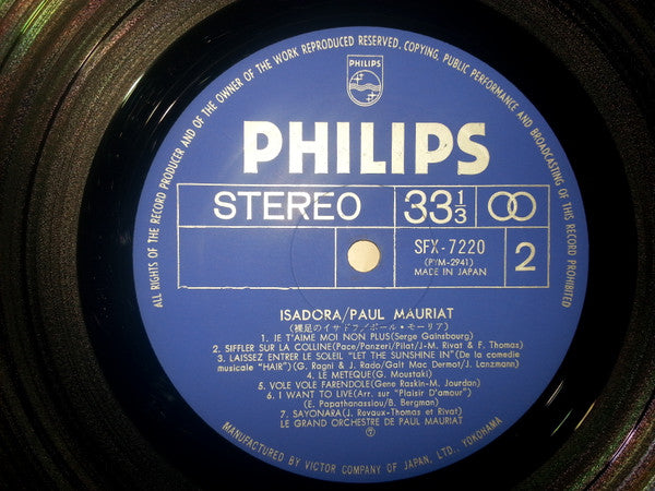 Let The Sunshine In / Midnight Cowboy / And Other Goodies” (Isadora)