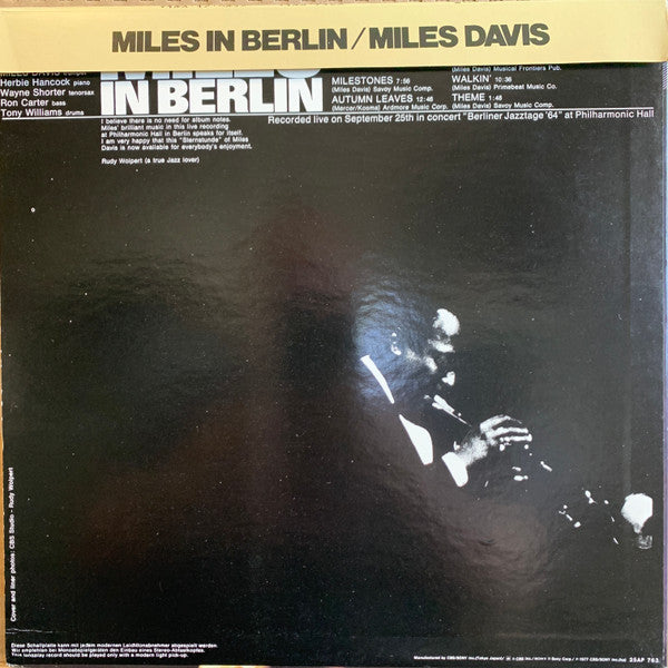 Miles In Berlin
