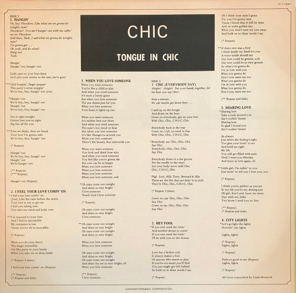 Tongue In Chic