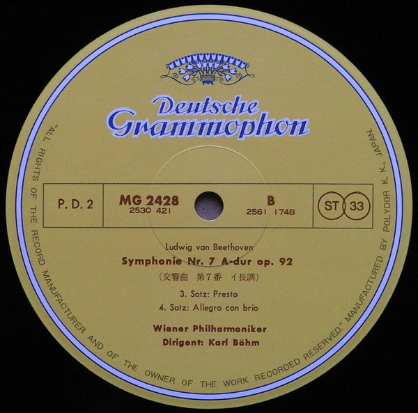 Symphonie Nr. 7 A-Dur Op. 92