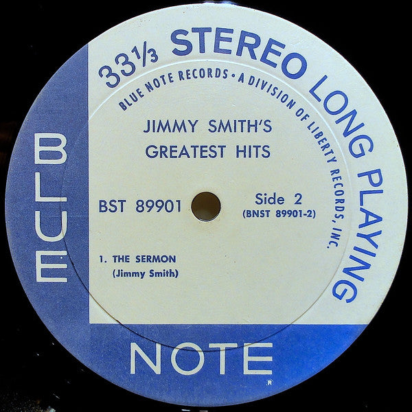 Jimmy Smith's Greatest Hits!