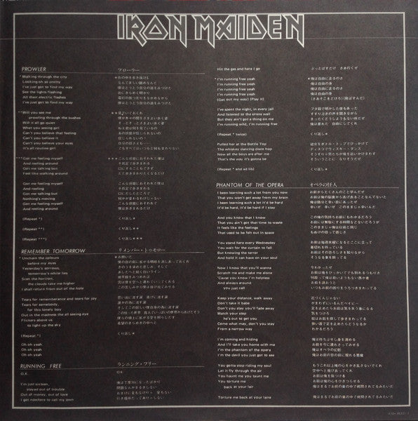 Iron Maiden = 鋼鉄の処女