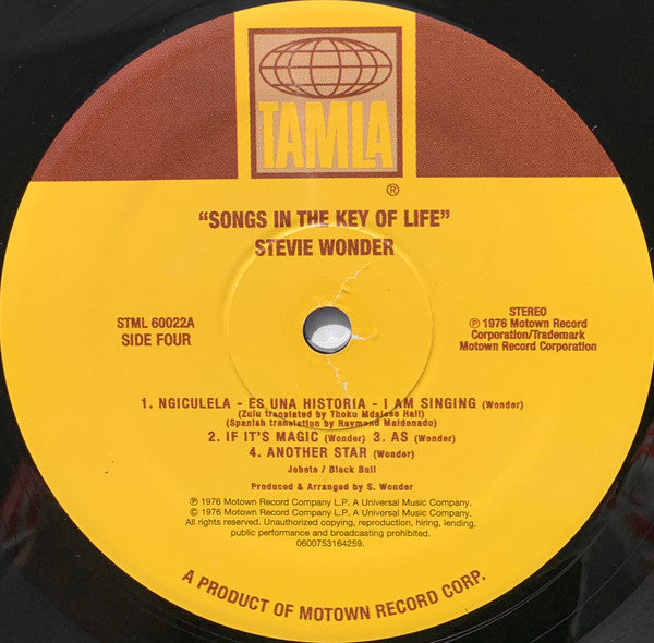 Songs In The Key Of Life